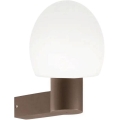Ideal Lux - Lampada da parete per esterni CLIO 1xE27/42W/230V IP44 marrone