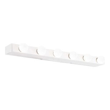 Ideal Lux - Lampada da parete PRIVE 6xE14/40W/230V bianca
