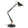Ideal Lux - Lampada da tavolo 1xE27/42W/230V nero