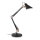 Ideal Lux - Lampada da tavolo 1xE27/42W/230V nero