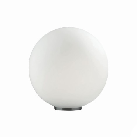 Ideal Lux - Lampada da tavolo 1xE27/60W/230V bianco