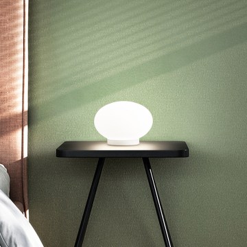 Ideal Lux - Lampada da tavolo a LED SMARTIES 1xG9/3W/230V Ø 14 cm bianca