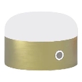Ideal Lux - Lampada da tavolo dimmerabile a LED con touch MIGNON LED/5W/5V 1500 mAh diam. 10 cm CRI 90 ottone