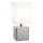 Ideal Lux - Lampada da tavolo KALI 1xE14/40W/230V bianco/grigio