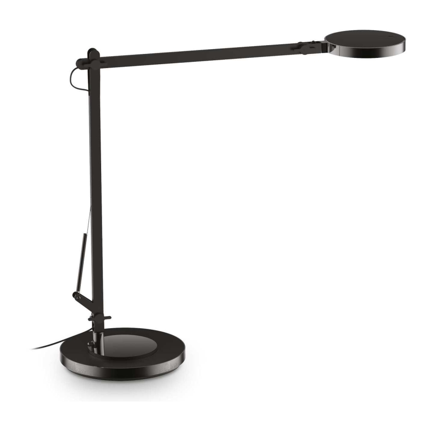 Ideal Lux - Lampada da tavolo LED dimmerabile con funzione Touch FUTURA LED/12,5W/230V nero