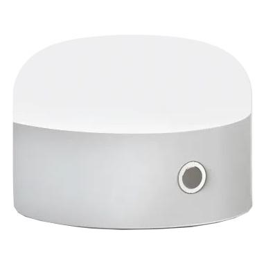 Ideal Lux - Lampada da tavolo LED dimmerabile con funzione Touch MIGNON LED/5W/5V 1500 mAh diametro 10 cm CRI 90 bianco