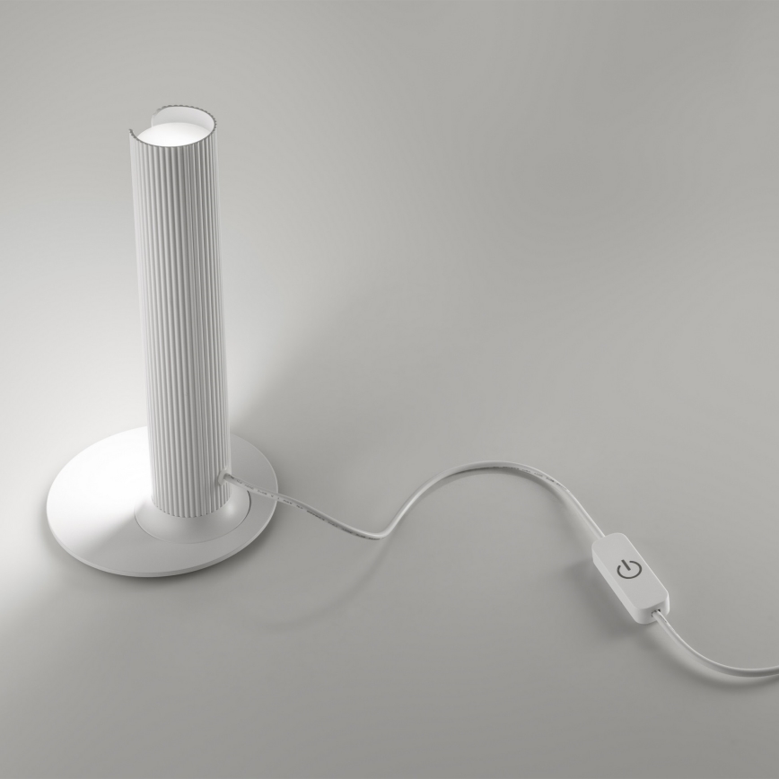 Ideal Lux - Lampada da tavolo LED dimmerabile DORICA LED/8W/230V CRI 90 bianco