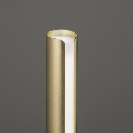 Ideal Lux - Lampada da tavolo LED dimmerabile DORICA LED/8W/230V CRI 90 ottone