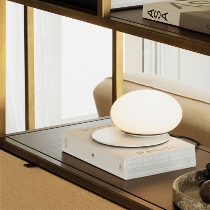 Ideal Lux - Lampada da tavolo LED NINFEA 1xGX53/9W/230V bianco
