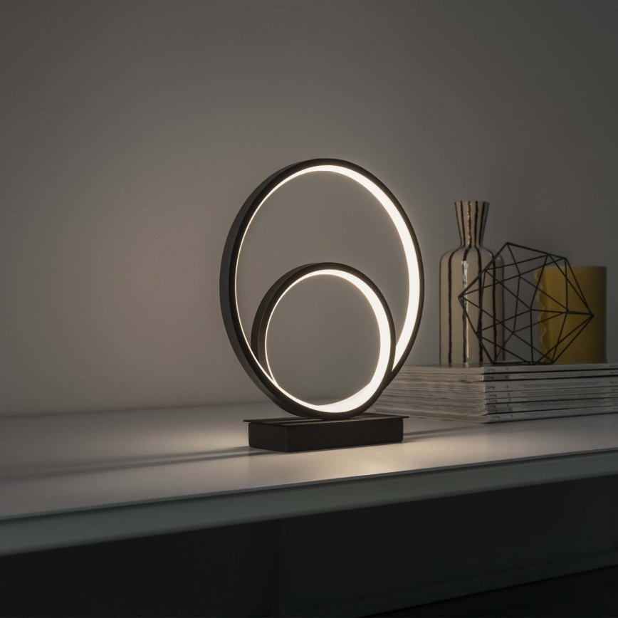 Ideal Lux - Lampada da tavolo LED OZ LED/22W/230V CRI 90 nero