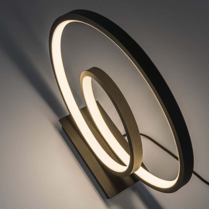 Ideal Lux - Lampada da tavolo LED OZ LED/22W/230V CRI 90 nero