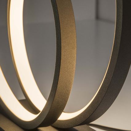 Ideal Lux - Lampada da tavolo LED OZ LED/22W/230V CRI 90 nero