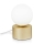 Ideal Lux - Lampada da tavolo LED PERLAGE 1xG9/3W/230V oro/bianco