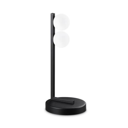 Ideal Lux - Lampada da tavolo LED PING PONG 2xLED/3W/230V CRI 90 nero