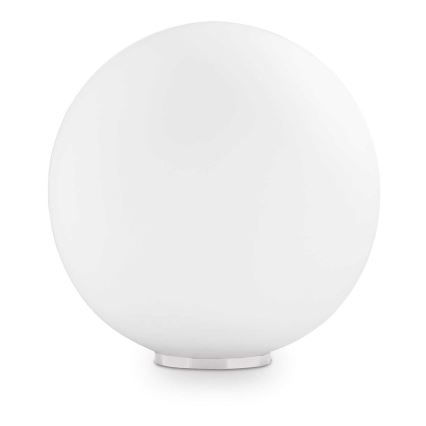 Ideal Lux - Lampada da tavolo MAPA 1xE27/42W/230V Ø 40 cm, bianca