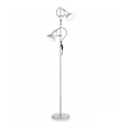 Ideal Lux - Lampada da terra 2xE27/60W/230V argento
