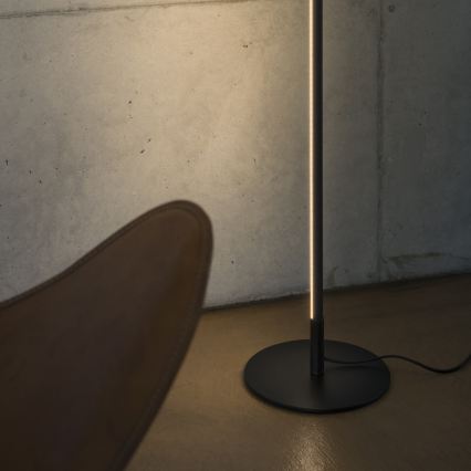 Ideal Lux - Lampada da terra dimmerabile YOKO LED/16W/230V CRI 90 nera