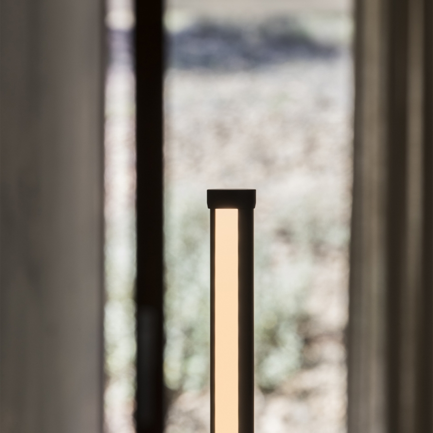 Ideal Lux - Lampada da terra dimmerabile YOKO LED/16W/230V CRI 90 nera