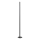 Ideal Lux - Lampada da terra LED dimmerabile DORICA LED/50W/230V CRI 90 nera