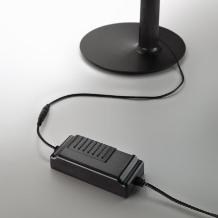 Ideal Lux - Lampada da terra LED dimmerabile DORICA LED/50W/230V CRI 90 ottone