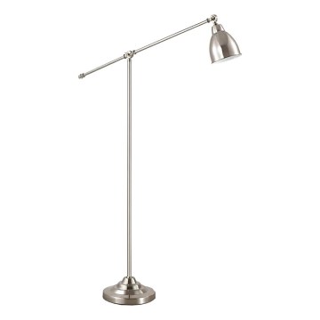Ideal Lux - Lampada da terra NEWTON 1xE27/42W/230V cromo lucido
