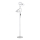 Ideal Lux - Lampada da terra POLLY 2xE27/60W/230V argento