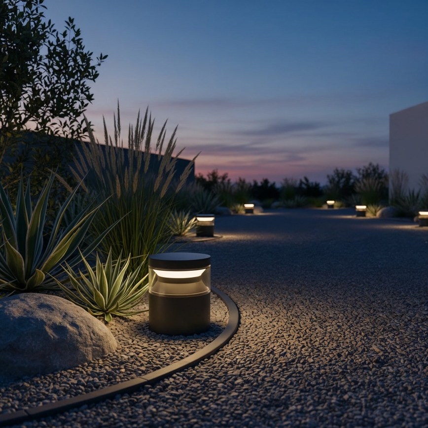 Ideal Lux - Lampada LED da esterno BOEING LED/14W/230V 15 cm CRI 90 IP65 nero