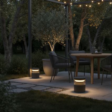 Ideal Lux - Lampada LED da esterno BOEING LED/14W/230V 15 cm CRI 90 IP65 nero