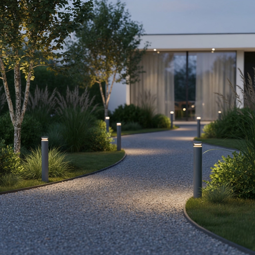 Ideal Lux - Lampada LED da esterno BOEING LED/14W/230V diametro 70 cm CRI 90 IP65 antracite