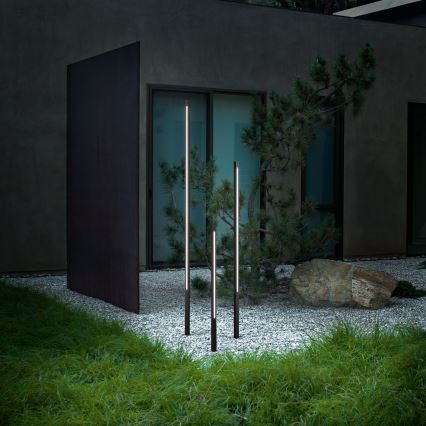 Ideal Lux - Lampada LED da esterno JEDI LED/19W/230V 120 cm CRI 90 IP65 marrone