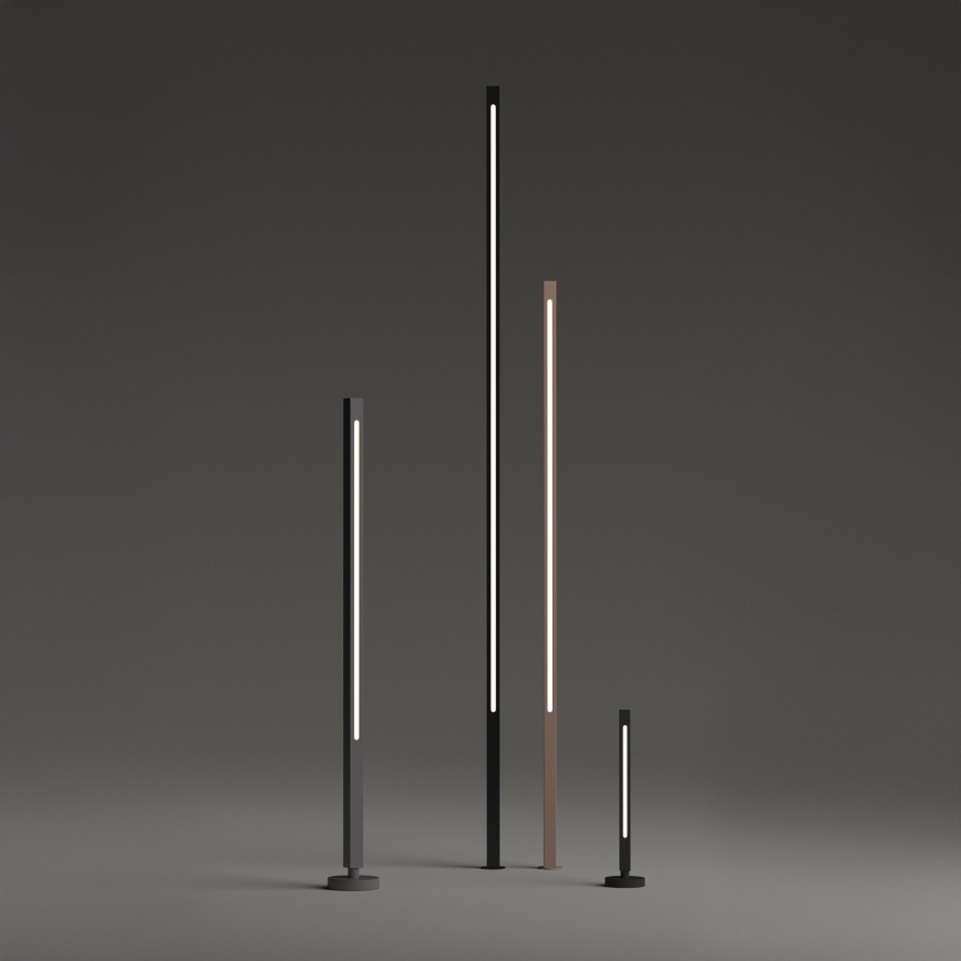 Ideal Lux - Lampada LED da esterno JEDI LED/19W/230V 120 cm CRI 90 IP65 marrone