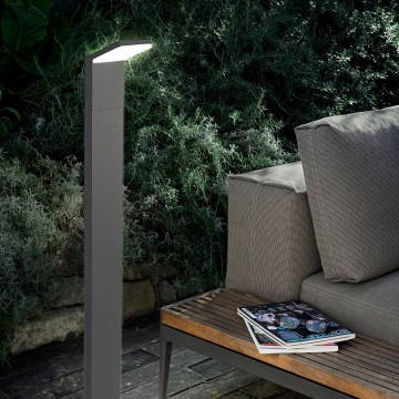 Ideal Lux - Lampada LED da esterno STYLE LED/8,5W/230V 4000K 100 cm CRI 90 IP54 antracite