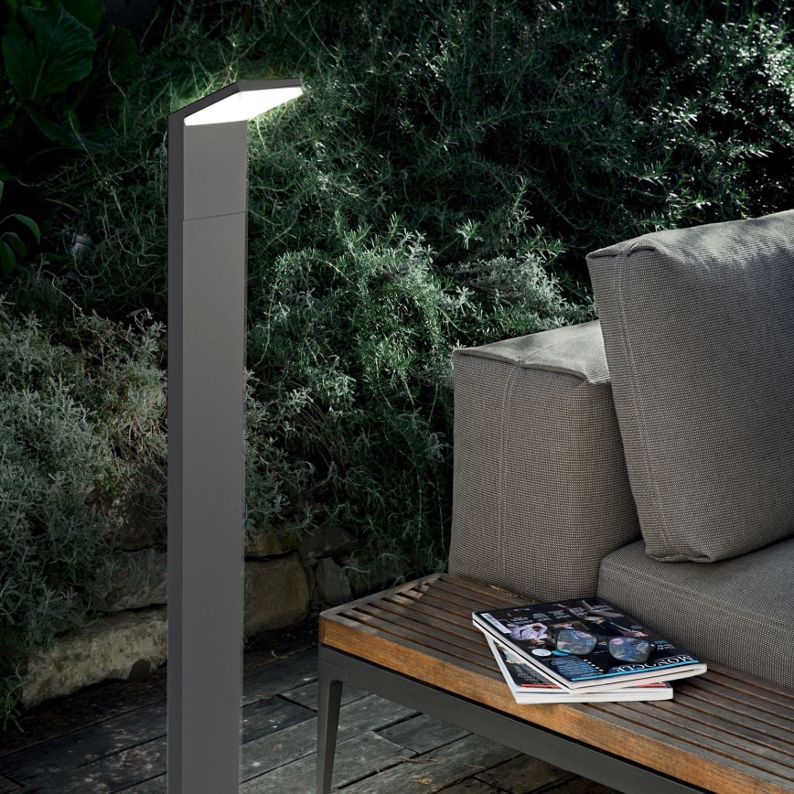 Ideal Lux - Lampada LED da esterno STYLE LED/8,5W/230V 4000K 100 cm CRI 90 IP54 antracite