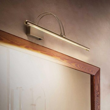 Ideal Lux - Lampada LED da quadro BOW LED/4,6W/230V 46 cm CRI 90 oro
