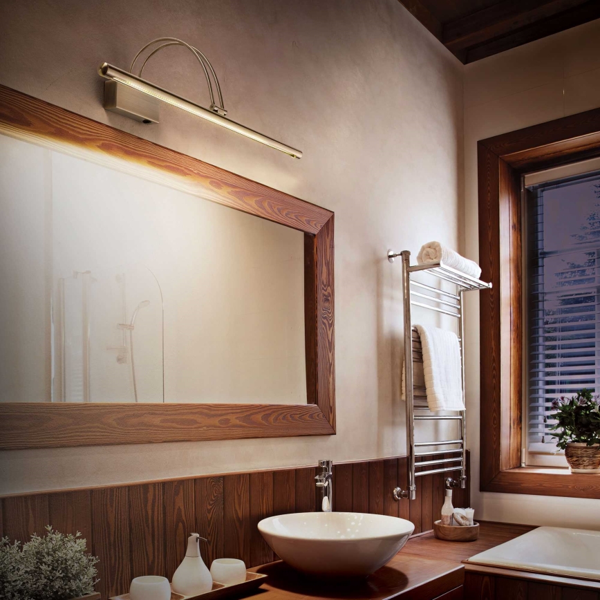 Ideal Lux - Lampada LED da quadro BOW LED/8W/230V 76 cm CRI 90 oro