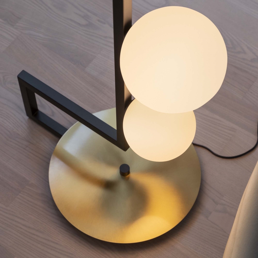 Ideal Lux - Lampada LED da terra BIRDS 5xG9/3W/230V nero/oro