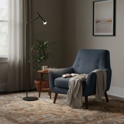 Ideal Lux - Lampada LED da terra DIESIS LED/4,5W/230V CRI 95 nero