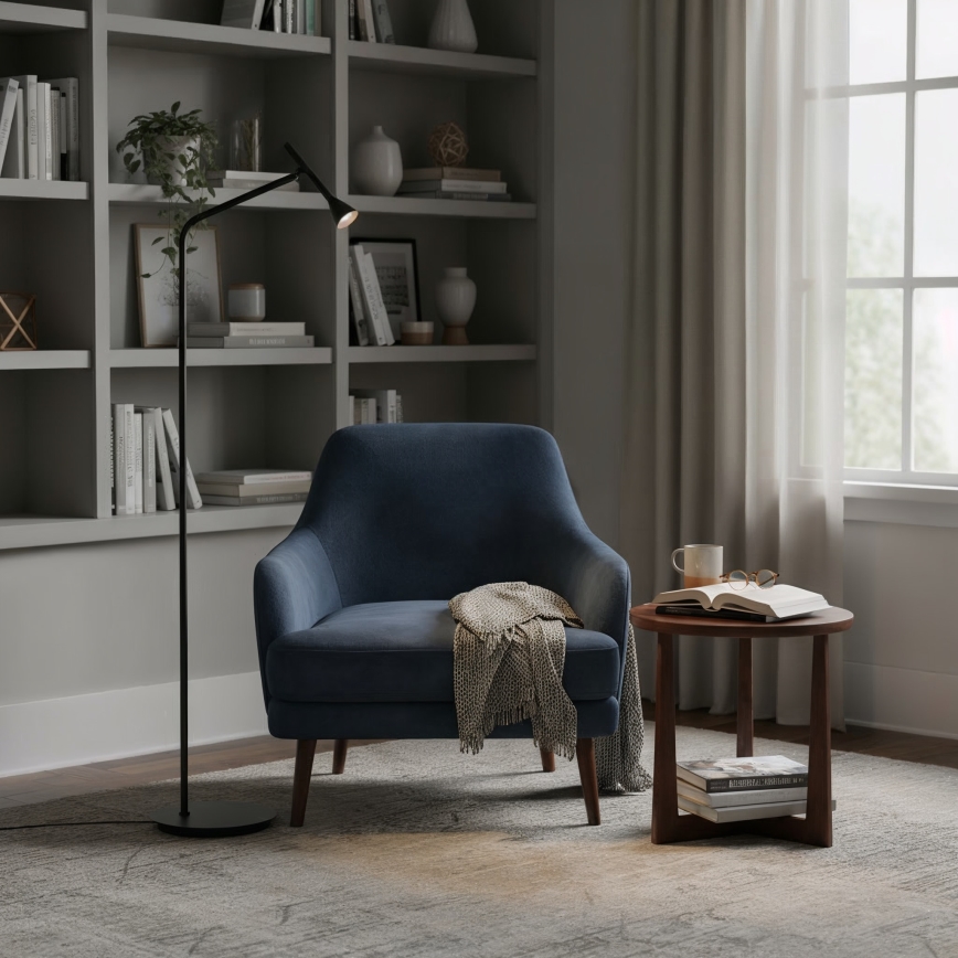 Ideal Lux - Lampada LED da terra DIESIS LED/4,5W/230V CRI 95 nero