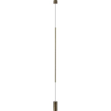 Ideal Lux - Lampada LED da terra FILO LED/14W/230V 2700K CRI 90 ottone