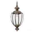 Ideal Lux - Lampadario a catena NORMA 1xE27/60W/230V Ø 25 cm bronzo