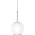 Ideal Lux - Lampadario a cavo KALIQUE 1xE27/42W/230V Ø 18 cm trasparente