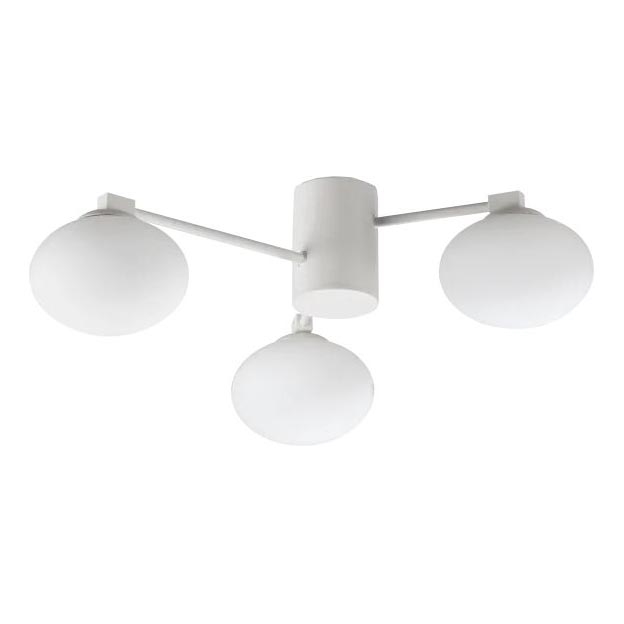 Ideal Lux - Lampadario a plafone LED HERMES 3xG9/3W/230V diametro 60 cm bianco