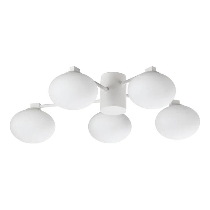 Ideal Lux - Lampadario a plafone LED HERMES 5xG9/3W/230V diametro 60 cm bianco