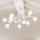 Ideal Lux - Lampadario a plafone LED NODINO 9xG9/3W/230V bianco