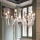 Ideal Lux - Lampadario a sospensione con catena DOGE 12xE14/40W/230V diametro 91 cm cromo lucido