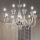 Ideal Lux - Lampadario a sospensione con catena DOGE 9xE14/40W/230V diametro 75 cm cromo lucido