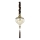 Ideal Lux - Lampadario a sospensione con catena HAREM 1xE27/42W/230V diametro 16,5 cm ottone