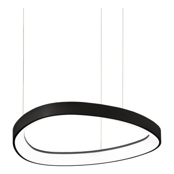 Ideal Lux - Lampadario a sospensione con cavo GEMINI LED/36W/230V 2700K Ø 42,5 cm CRI 90 nero