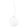 Ideal Lux - Lampadario a sospensione con cavo MAPA 1xE27/42W/230V Ø 30 cm bianco