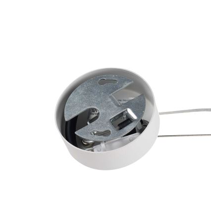 Ideal Lux - Lampadario a sospensione con cavo MAPA 1xE27/42W/230V Ø 30 cm bianco